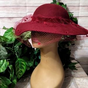 NWT Michael Howard 100% Wool Church Hat